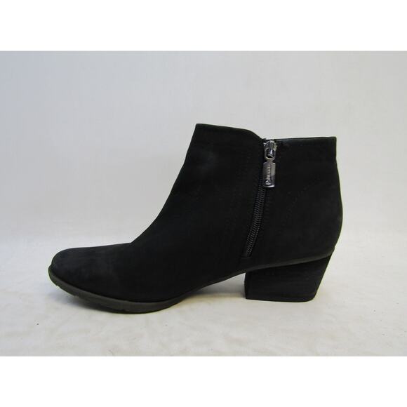 Blondo Womens Size 8.5 M Black Suede Ankle Fashion Boots Booties - Picture 2 of 11